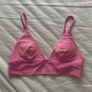 NWOT Aerie Triangle Bikini Top (Pads Included)